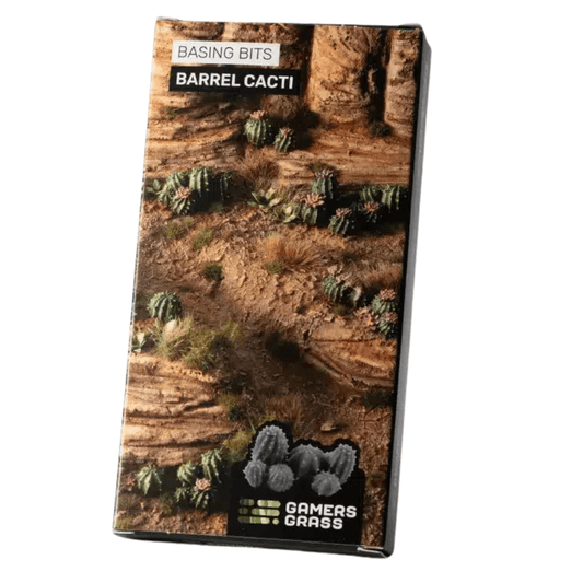 Gamers Grass Basing Bits - Barrel Cacti - Loaded Dice