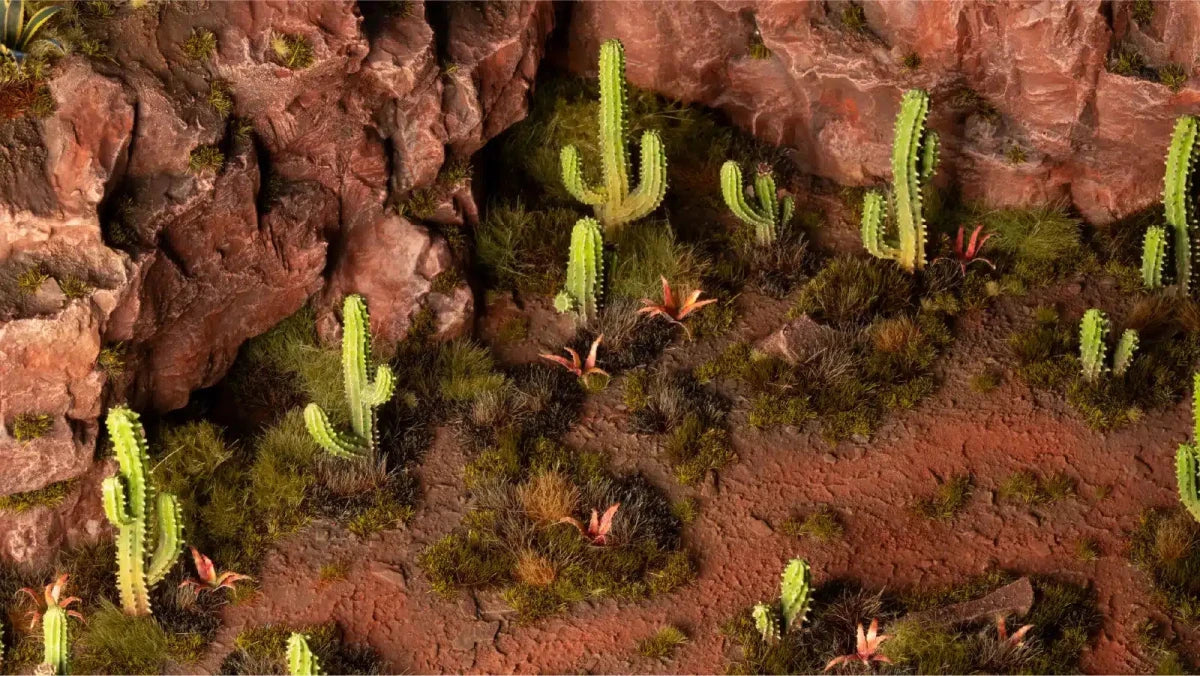 Gamers Grass Basing Bits - Saguaro Cacti - Loaded Dice