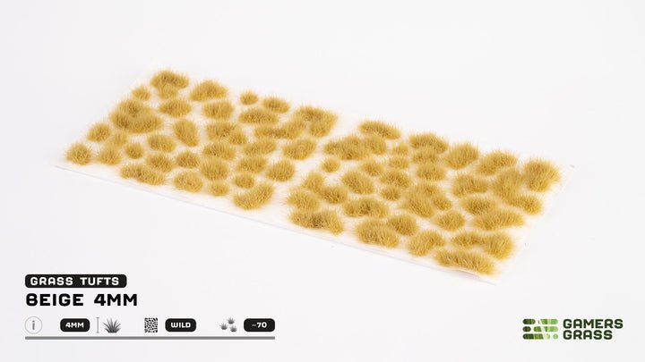 Gamers Grass Beige 4mm (Small) - Loaded Dice