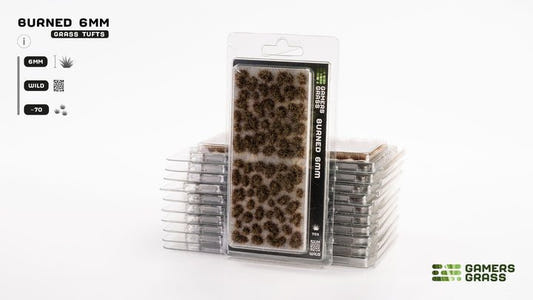 Gamers Grass Burned Tufts 6mm (Wild) - Loaded Dice