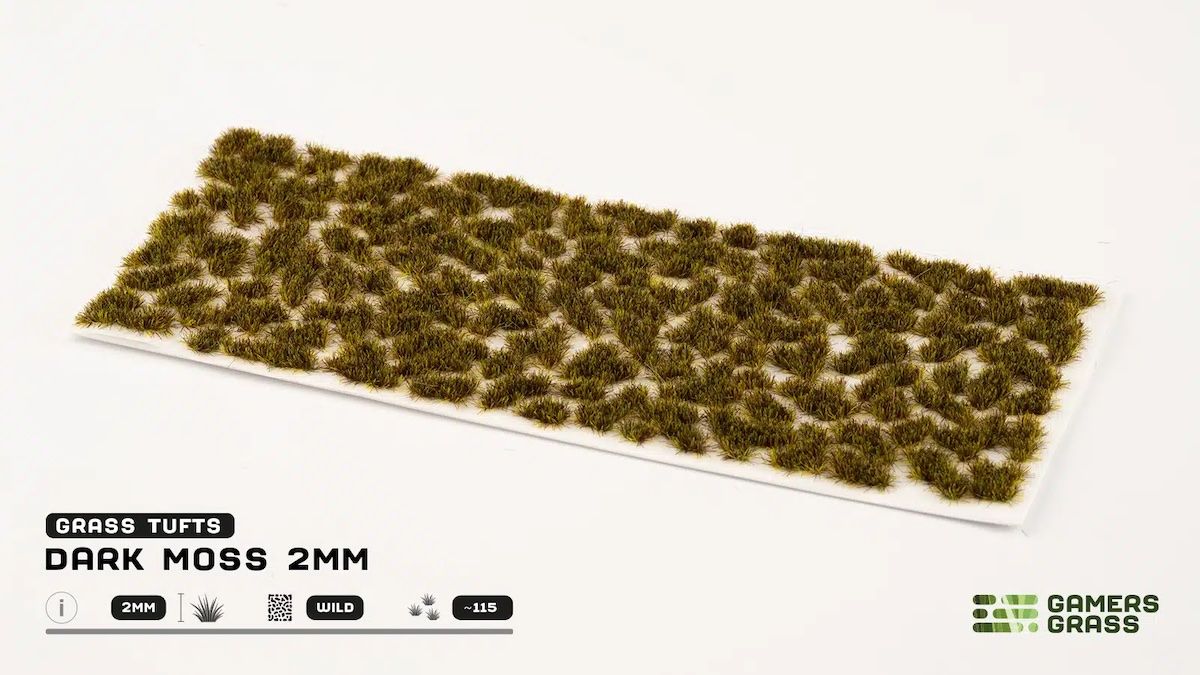 Gamers Grass Dark Moss 2mm - Loaded Dice