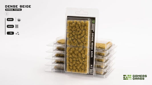 Gamers Grass Dense Beige 6mm (Wild) - Loaded Dice