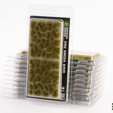 Gamers Grass Dry Green 6mm Tufts (Small) - Loaded Dice