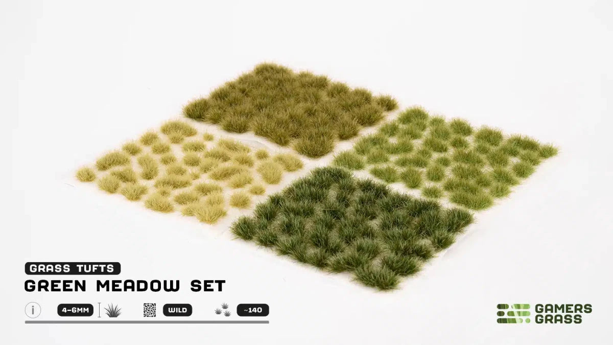 Gamers Grass Green Meadow Set - Loaded Dice