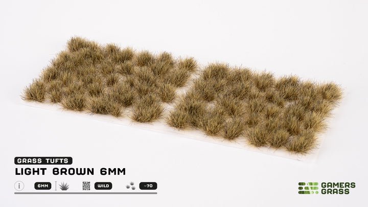 Gamers Grass Light Brown 6mm (Small) - Loaded Dice