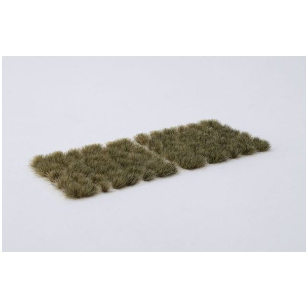 Gamers Grass Light Brown 6mm Wild tufts on their backing sheet