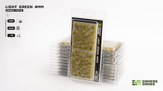 Gamers Grass Light Green 4mm (Small) - Loaded Dice
