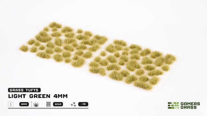 Gamers Grass Light Green 4mm (Small) - Loaded Dice