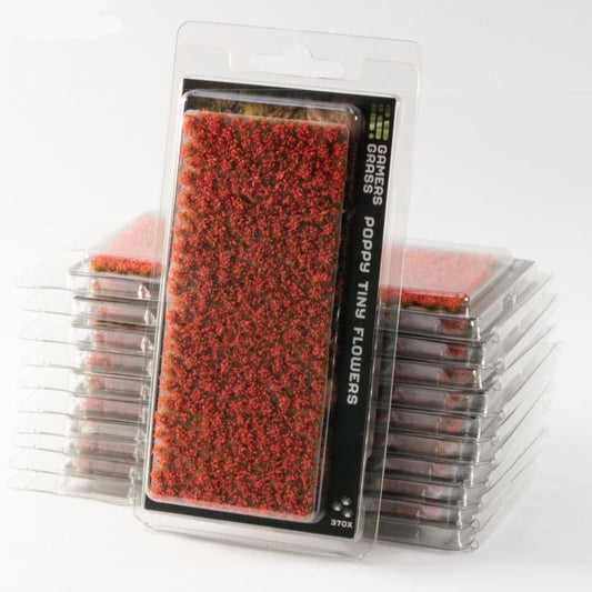 Gamers Grass - Poppy Tiny Flowers - Loaded Dice