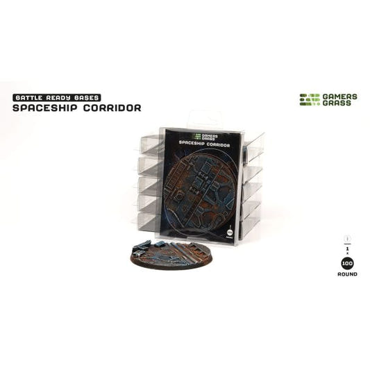 Gamers Grass Spaceship Corridor Round 100mm (x1) - Loaded Dice
