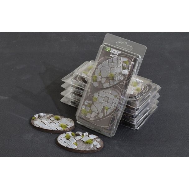 Gamers Grass Temple Oval 90mm (x2) - Loaded Dice