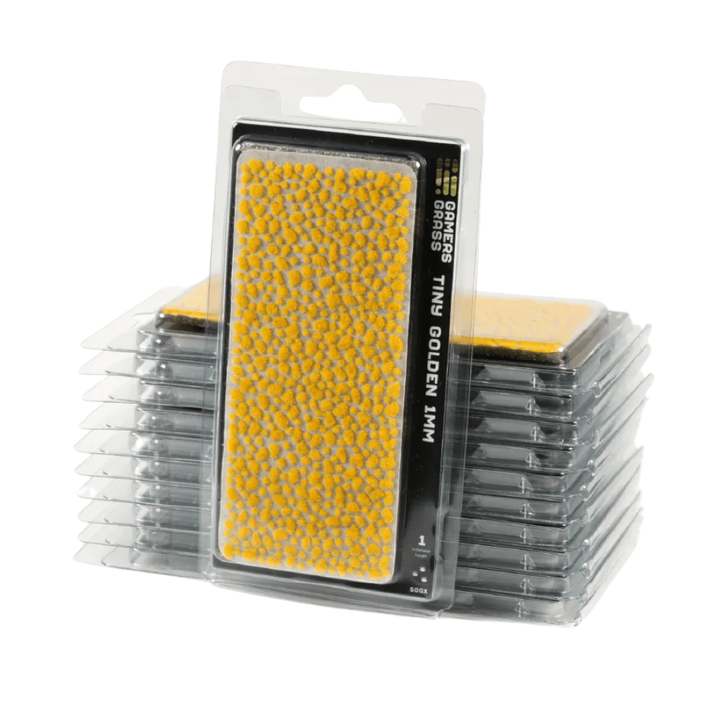 Gamers Grass Tiny Golden 1mm - Loaded Dice