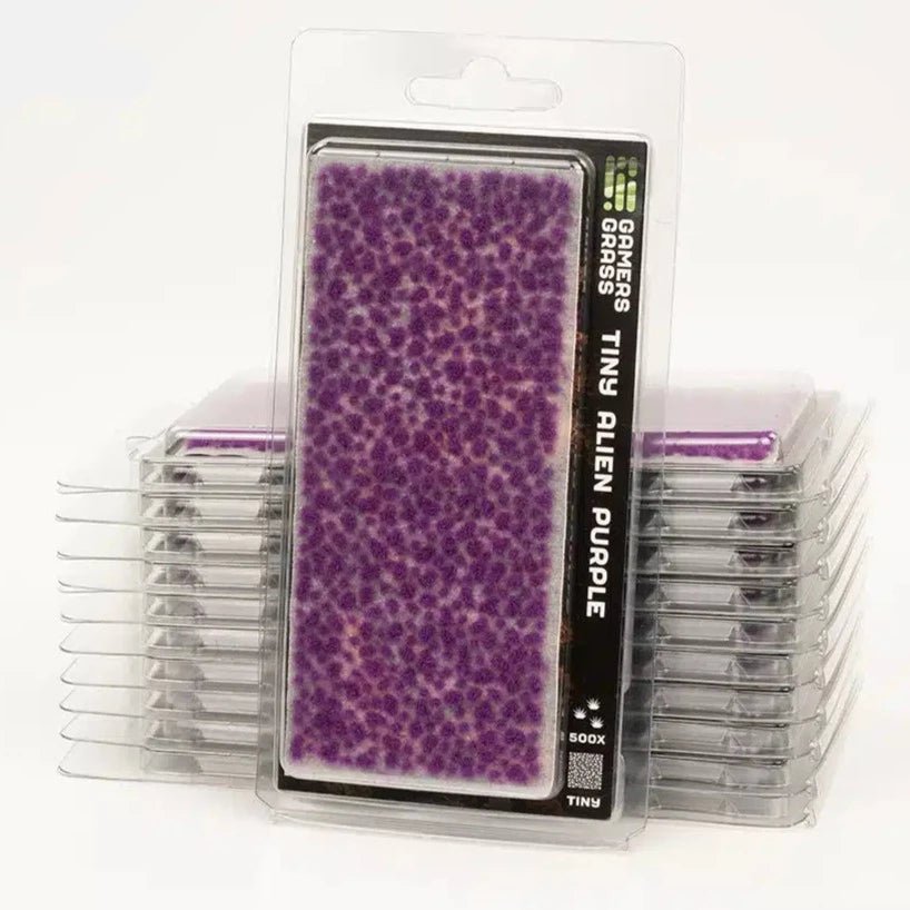 Gamers Grass Tiny Tufts - Alien Purple - Loaded Dice