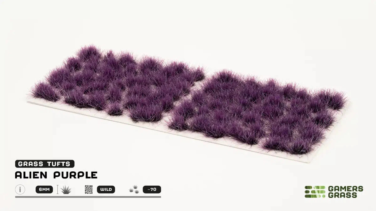 Gamers Grass Tufts Alien Purple 6mm - Loaded Dice