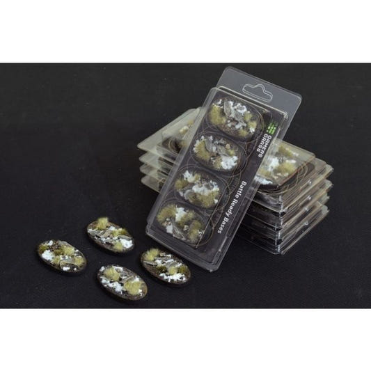 Gamers Grass Winter Oval 60mm (x4) - Loaded Dice