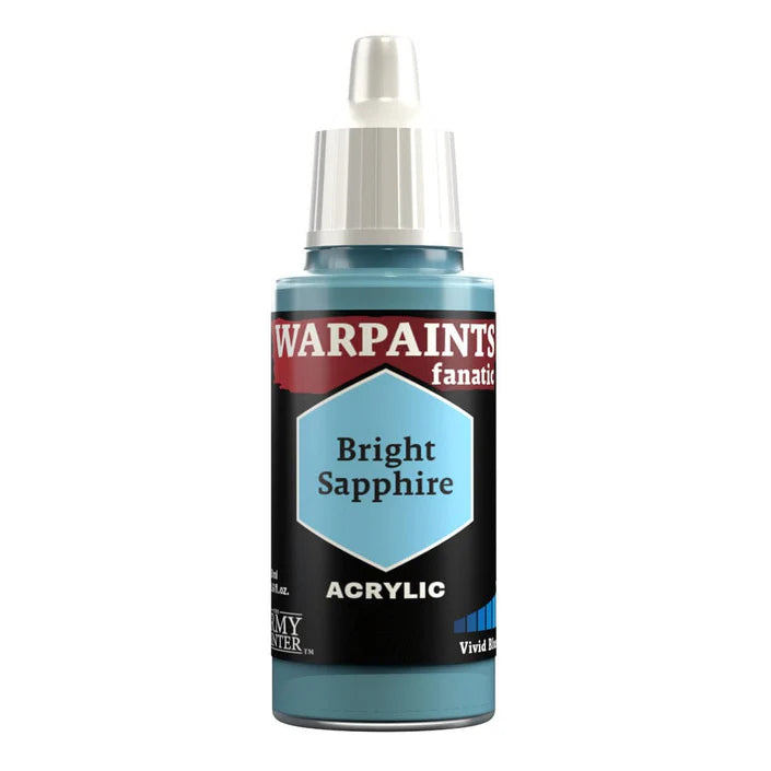 Army Painter Warpaints Fanatic: Bright Sapphire 18ml - Loaded Dice