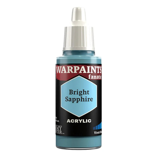 Army Painter Warpaints Fanatic: Bright Sapphire 18ml - Loaded Dice