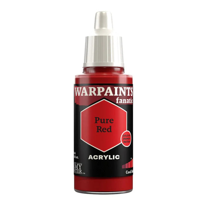 Army Painter Warpaints Fanatic: Pure Red 18ml - Loaded Dice