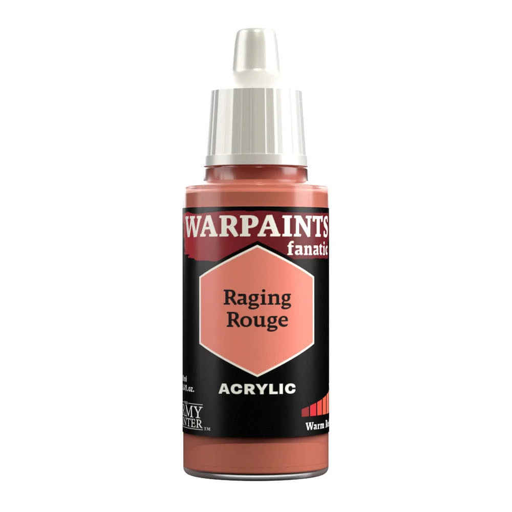 Army Painter Warpaints Fanatic: Raging Rouge 18ml - Loaded Dice