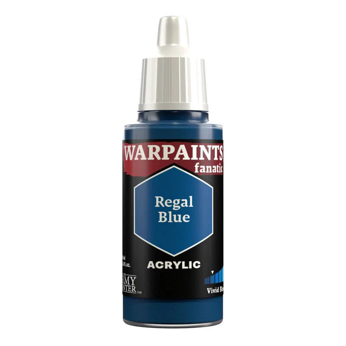 Army Painter Warpaints Fanatic: Regal Blue 18ml - Loaded Dice