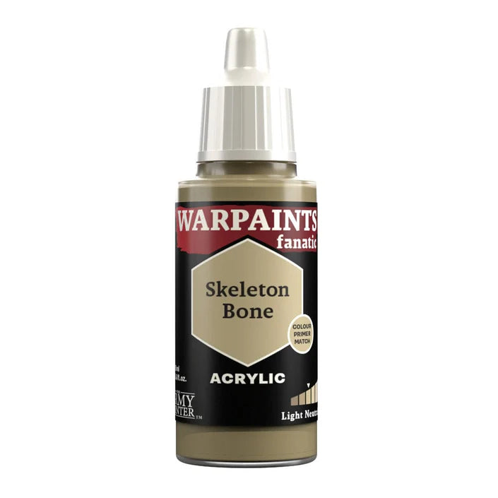 Army Painter Warpaints Fanatic: Skeleton Bone 18ml - Loaded Dice