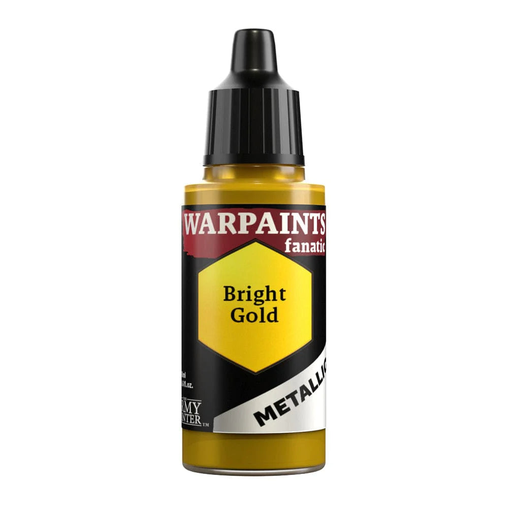 Army Painter Warpaints Fanatic Metallic: Bright Gold 18ml - Loaded Dice