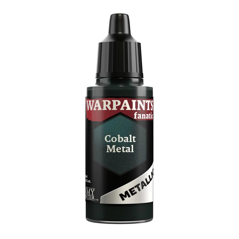 Army Painter Warpaints Fanatic Metallic: Cobalt Metal 18ml - Loaded Dice