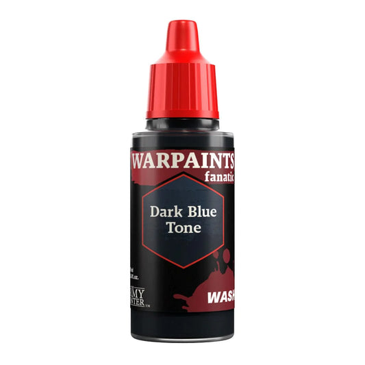 Army Painter Warpaints Fanatic Wash: Dark Blue Tone 18ml - Loaded Dice