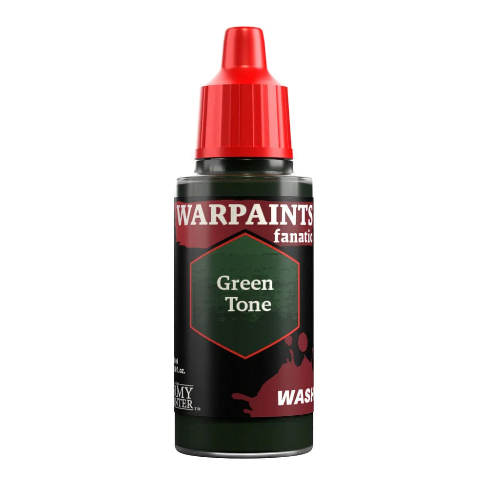 Army Painter Warpaints Fanatic Wash: Green Tone 18ml - Loaded Dice