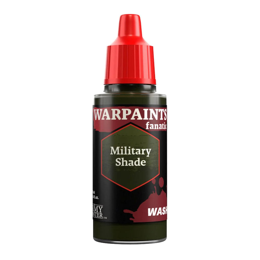 Army Painter Warpaints Fanatic Wash: Military Shade 18ml - Loaded Dice