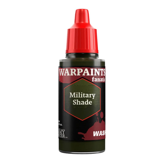 Army Painter Warpaints Fanatic Wash: Military Shade 18ml - Loaded Dice