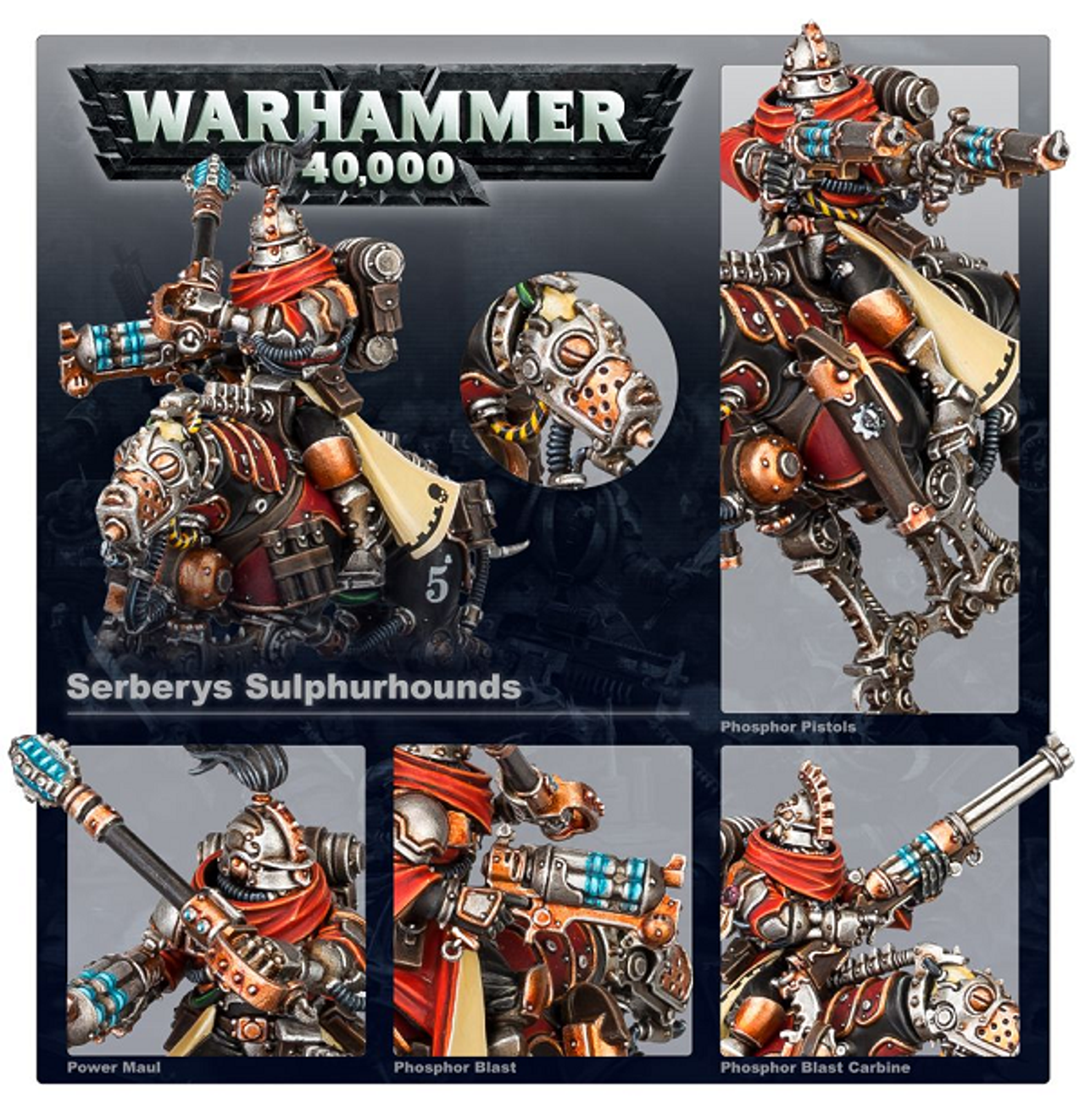 Adeptus Mechanicus: Serberys Raiders or Sulphurhounds - Loaded Dice