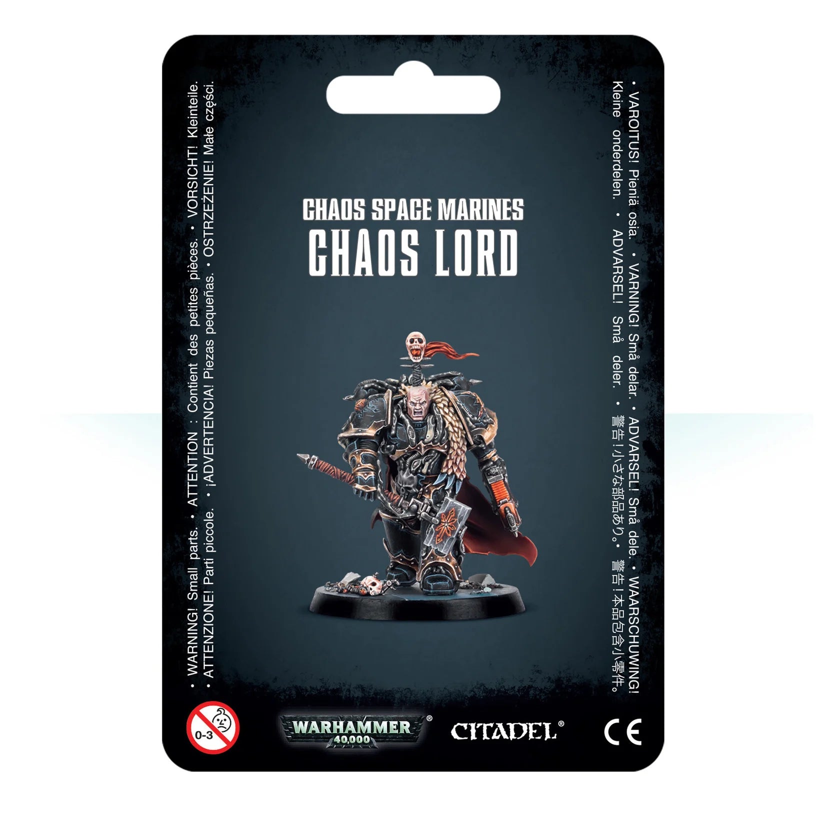Chaos Space Marines: Chaos Lord - Loaded Dice Barry Vale of Glamorgan CF64 3HD