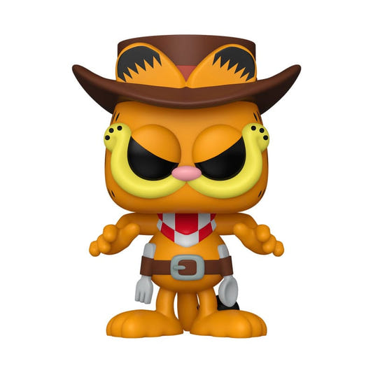 Garfield Funko Pop! Comics vinyl figure dressed as a cowboy in a brown hat and neckerchief