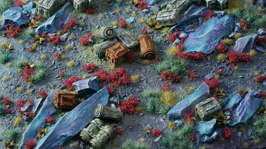 Gamers Grass - Garnet Tulip Tiny Flowers - Loaded Dice