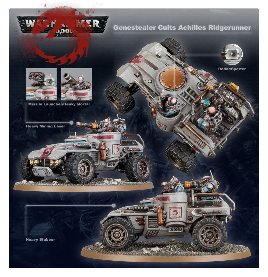 Genestealer Cults: Achilles Ridgerunner - Loaded Dice