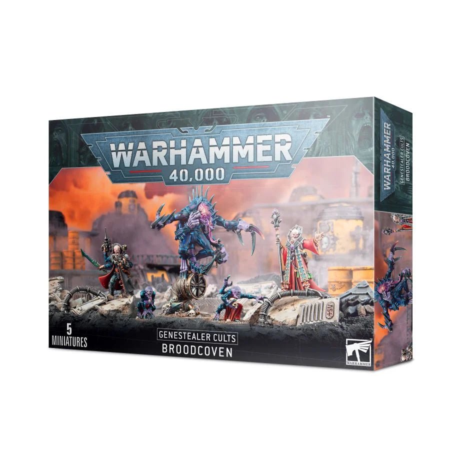 Genestealer Cults Broodcoven box front, Games Workshop Warhammer 40,000