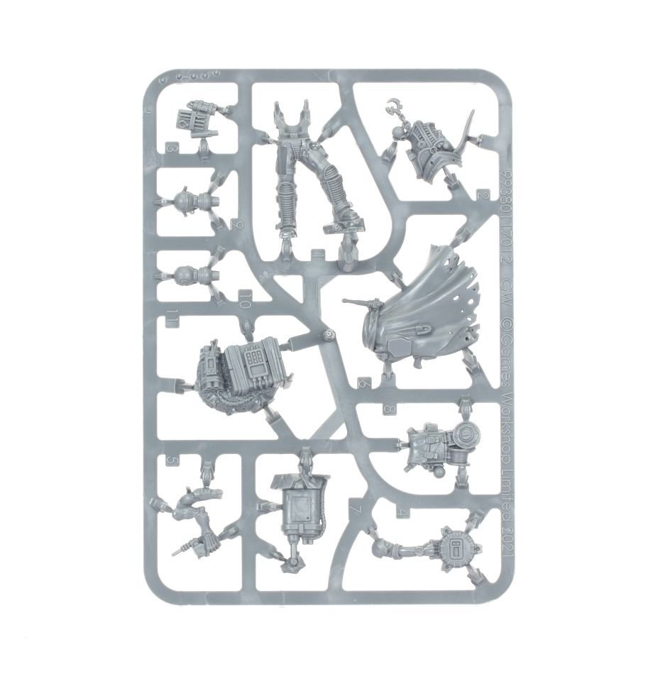 Genestealer Cults: Reductus Saboteur sprue contents - Loaded Dice