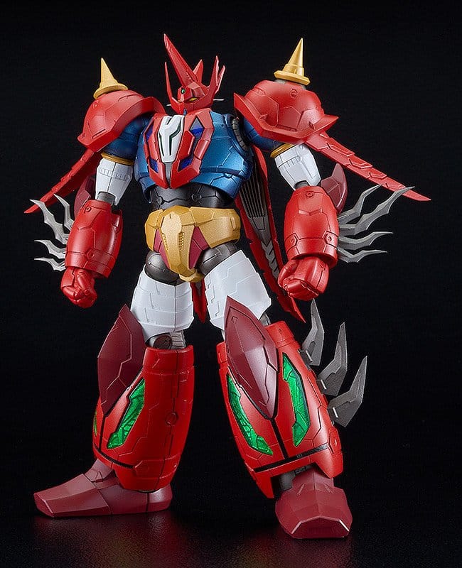 Moderoid Shin Getter Dragon front view on black background with spiked wings