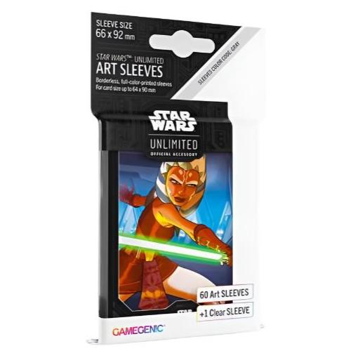 Gamegenic Star Wars: Unlimited Art Sleeves - Ahsoka Tano - Loaded Dice