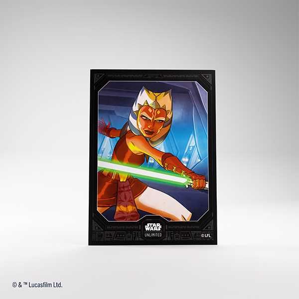 Gamegenic Star Wars: Unlimited Art Sleeves - Ahsoka Tano - Loaded Dice