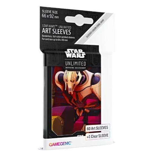 Gamegenic Star Wars: Unlimited Art Sleeves - General Grievous - Loaded Dice