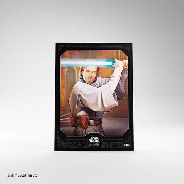Gamegenic Star Wars: Unlimited Art Sleeves - Obi-Wan Kenobi - Loaded Dice
