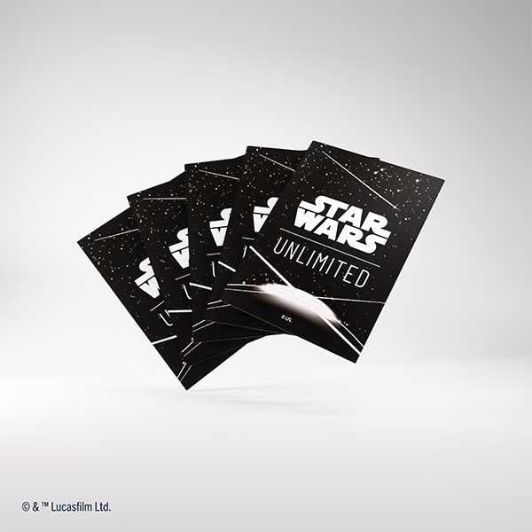 Gamegenic Star Wars: Unlimited Art Sleeves - Card Back White - Loaded Dice