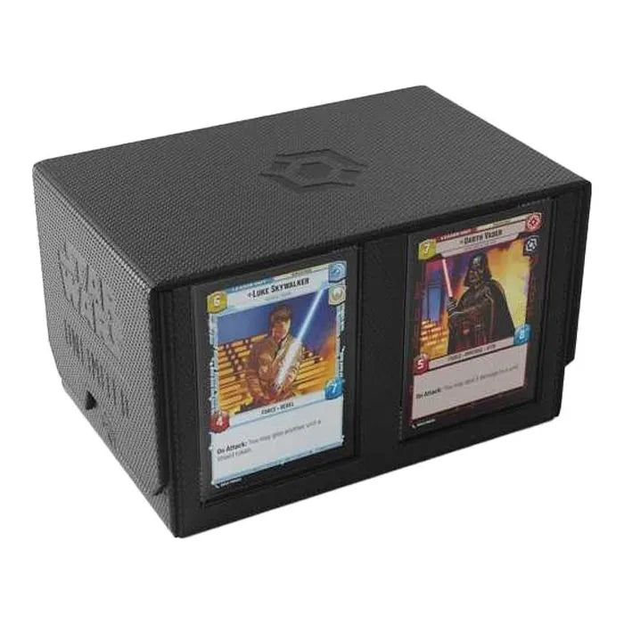 Gamegenic - Star Wars Unlimited - Double Deck Pod - Black - Release Date 1/3/24 - Loaded Dice Barry Vale of Glamorgan CF64 3HD
