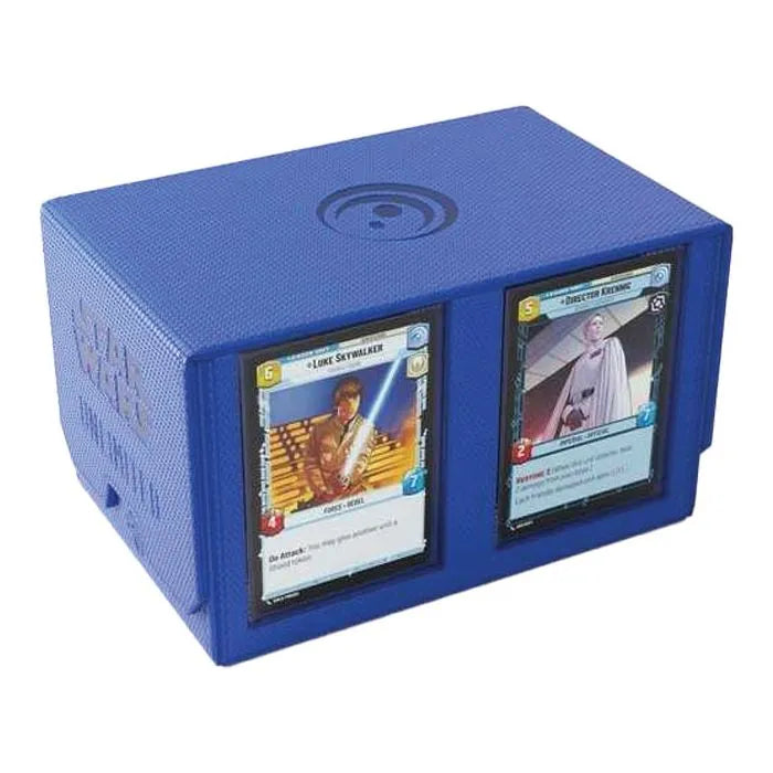 Gamegenic - Star Wars Unlimited - Double Deck Pod - Blue - Release Date 1/3/24 - Loaded Dice Barry Vale of Glamorgan CF64 3HD