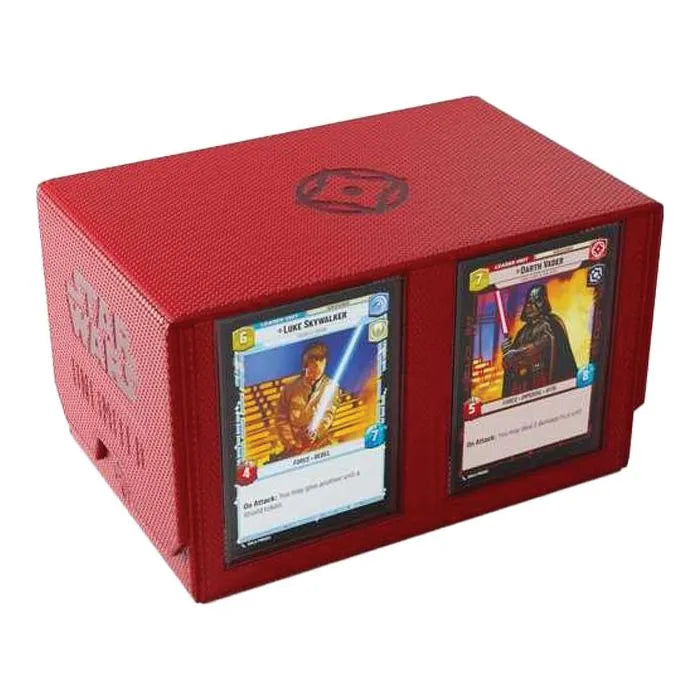 Gamegenic - Star Wars Unlimited - Double Deck Pod - Red - Release Date 1/3/24 - Loaded Dice Barry Vale of Glamorgan CF64 3HD