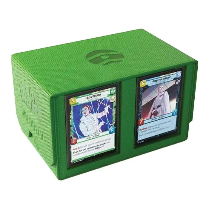 Gamegenic - Star Wars Unlimited - Double Deck Pod - Green - Release Date 1/3/24 - Loaded Dice Barry Vale of Glamorgan CF64 3HD