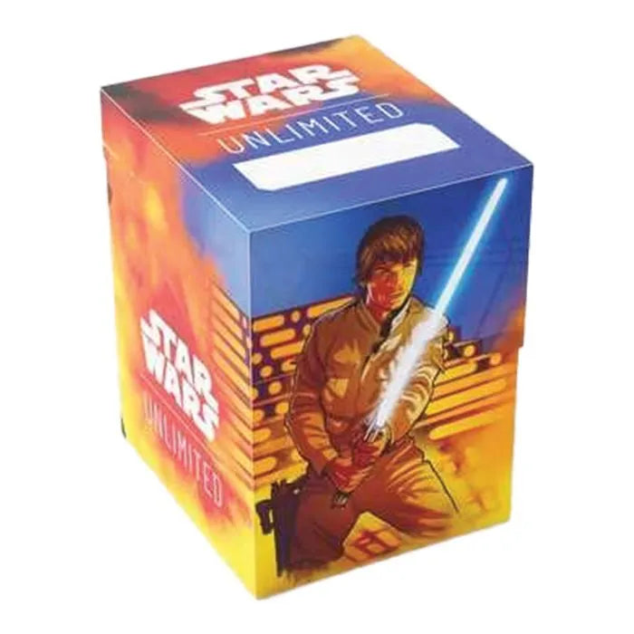 Gamegenic - Star Wars Unlimited - Soft Crate - Luke/Vader - Release Date 1/3/24 - Loaded Dice Barry Vale of Glamorgan CF64 3HD