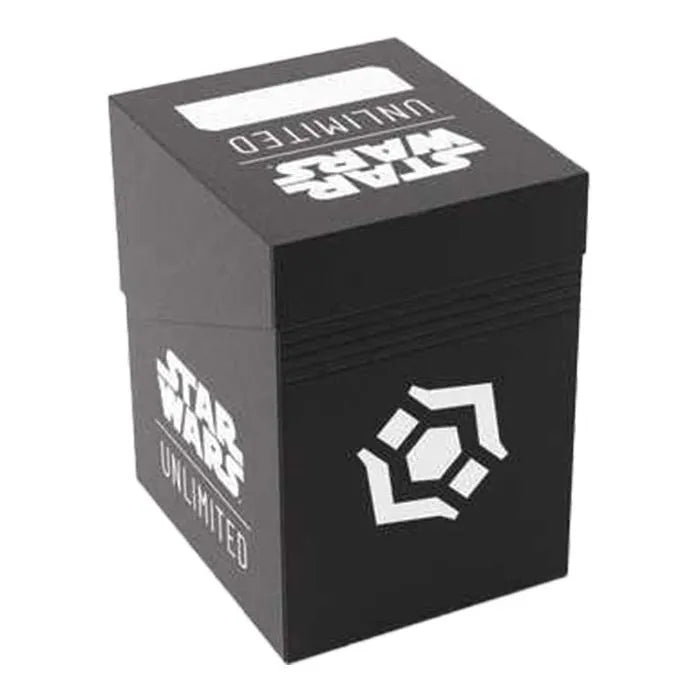 Gamegenic - Star Wars Unlimited - Soft Crate - Black/White - Loaded Dice